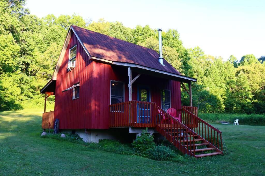 Secluded Cabin On Red Haven Farm Irvine Extérieur photo